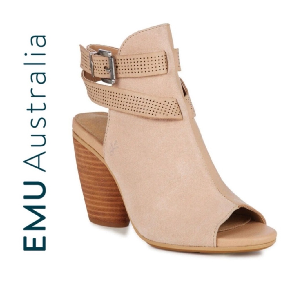 EMU AUSTRALIA Catrillis Tan Leather Suede Shoes Size 39